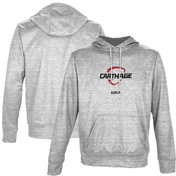 Youth ProSphere Gray Carthage Firebirds Golf Pullover Hoodie