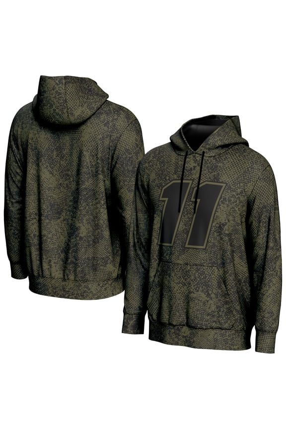 Men's-ProSphere Green Denny Hamlin 2025 NASCAR Salutes Collection Pullover Hoodie