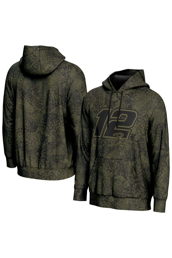 Men's-ProSphere  Green Ryan Blaney 2025 NASCAR Salutes Collection Pullover Hoodie