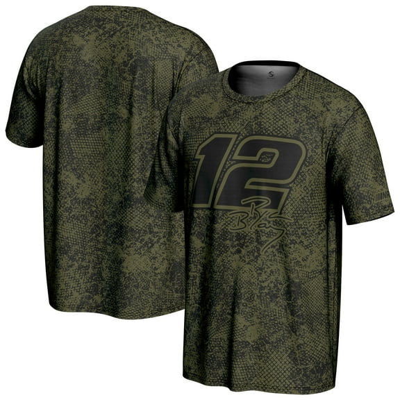 Youth-ProSphere  Green Ryan Blaney 2025 NASCAR Salutes Collection T-Shirt