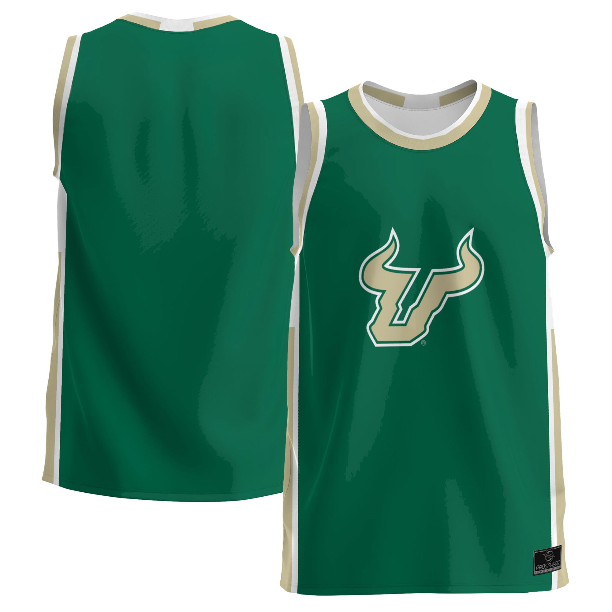 Youth ProSphere Green South Florida Bulls Basketball Jersey