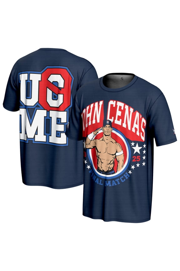 Youth ProSphere Navy John Cena Final Match T-Shirt