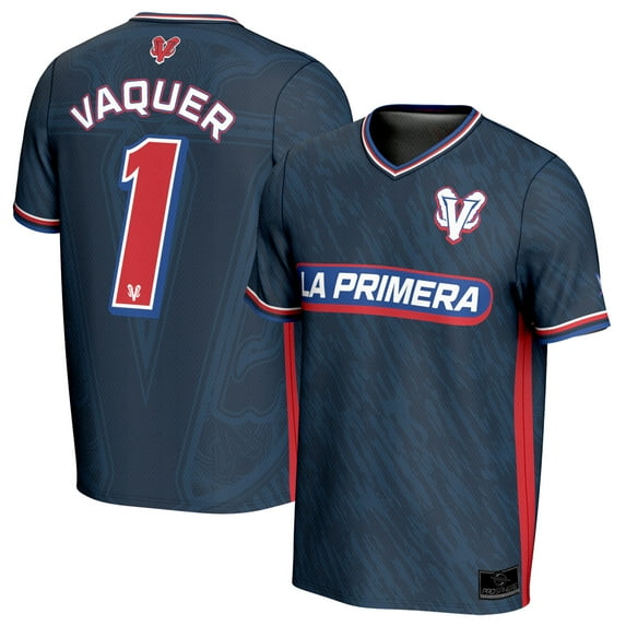 Youth ProSphere Navy Stephanie Vaquer La Primera Fashion Soccer Jersey