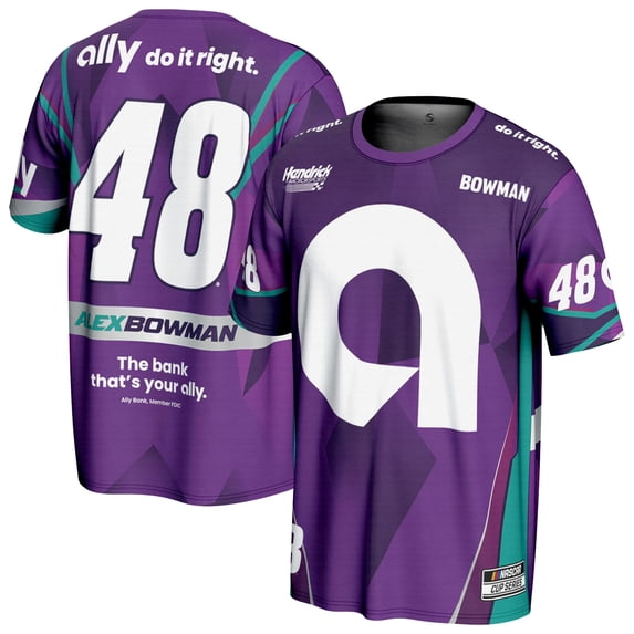 Youth ProSphere Purple Alex Bowman T-Shirt