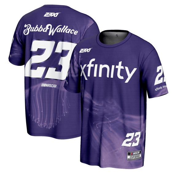 Youth ProSphere  Purple Bubba Wallace T-Shirt
