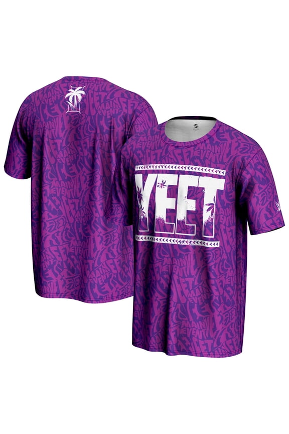 Youth ProSphere Purple Jey Uso Yeet Camo T-Shirt