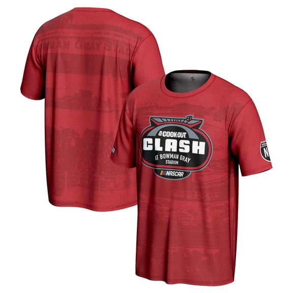 Youth ProSphere  Red Bowman Gray Stadium 2026 Cook Out Clash All Over Print T-Shirt