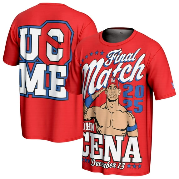 Youth ProSphere Red John Cena Final Match T-Shirt
