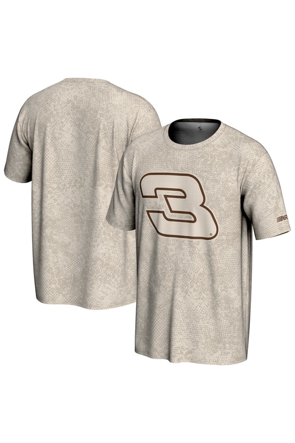 Men's-ProSphere Tan Dale Earnhardt 2025 NASCAR Salutes Collection T-Shirt