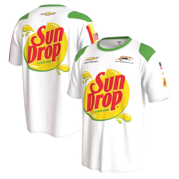 Youth ProSphere White Dale Earnhardt Jr. Sun Drop T-Shirt