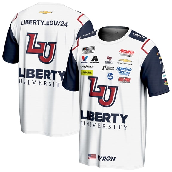 Youth ProSphere White William Byron Liberty University T-Shirt