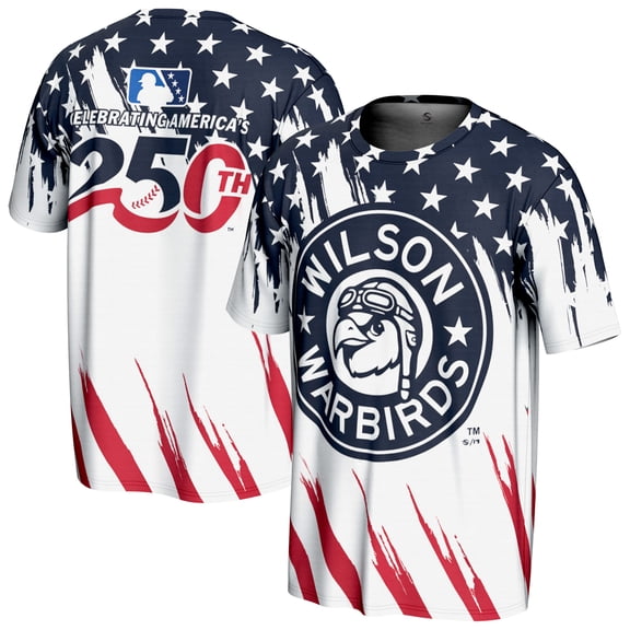 Youth ProSphere White Wilson Warbirds Lightweight 250 Americana T-Shirt