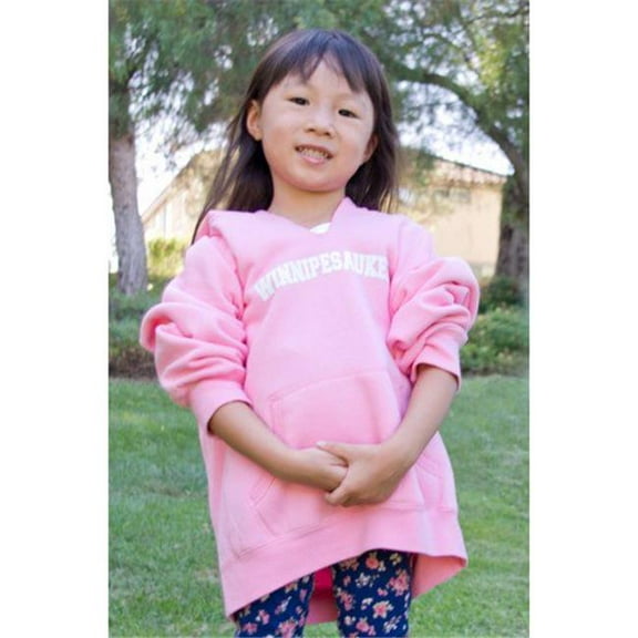 Youth Pullover Hood with V-Slit & Pocket, Apple - Extra Small