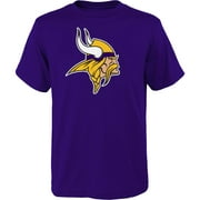 Youth Purple Minnesota Vikings Primary Logo T-Shirt