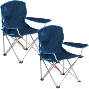 CORE Youth Camping & Tailgate Quad Chair, 2 pack, Blue