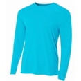 thumbnail image 1 of Youth Rashguard Turq Lg, 1 of 1