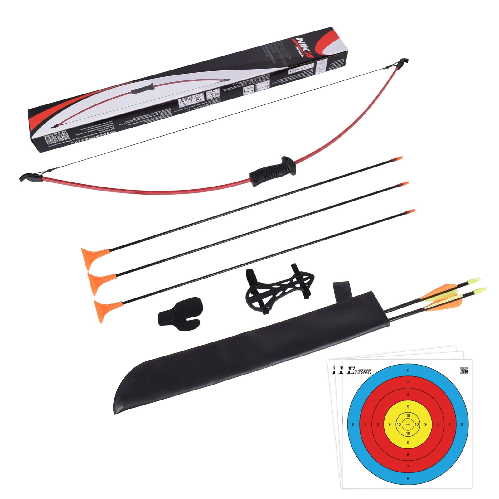 Youth Recurve Bow and Arrows Set Children Junior Archery Training Kids