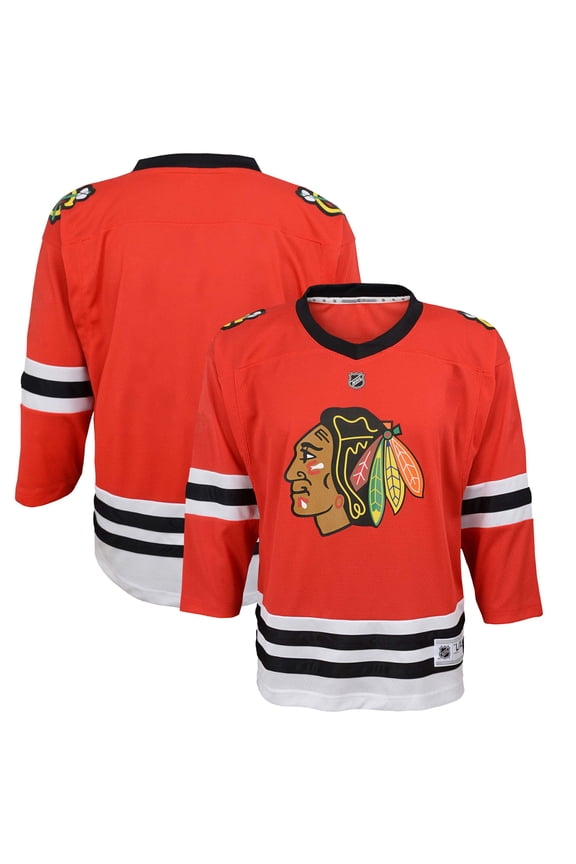 Youth Red Chicago Blackhawks Replica Jersey