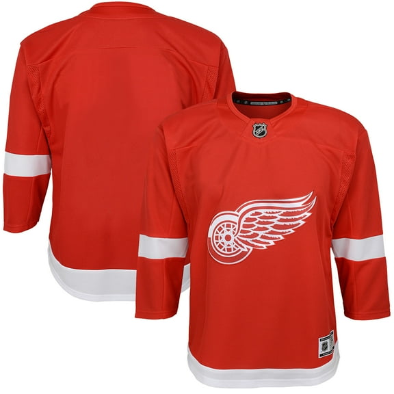 Youth Red Detroit Red Wings Home Blank Premier Jersey