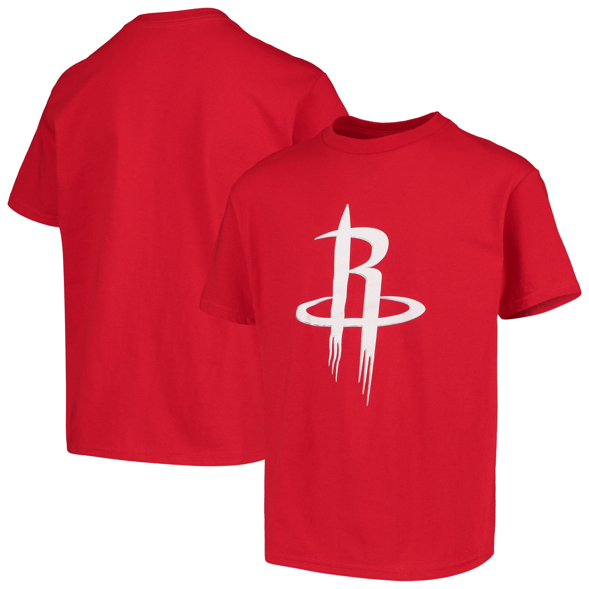 Youth Red Houston Rockets Team Logo T Shirt Walmart