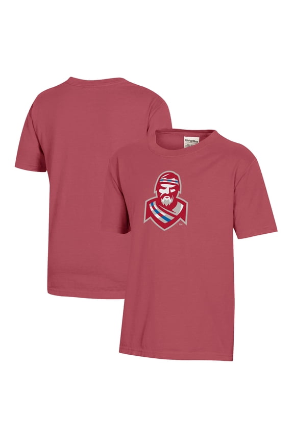 Youth Red Radford Highlanders Logo Comfort Wash T-Shirt