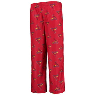 Men's St. Louis Cardinals Concepts Sport Charcoal Trackside Fleece Jam  Shorts