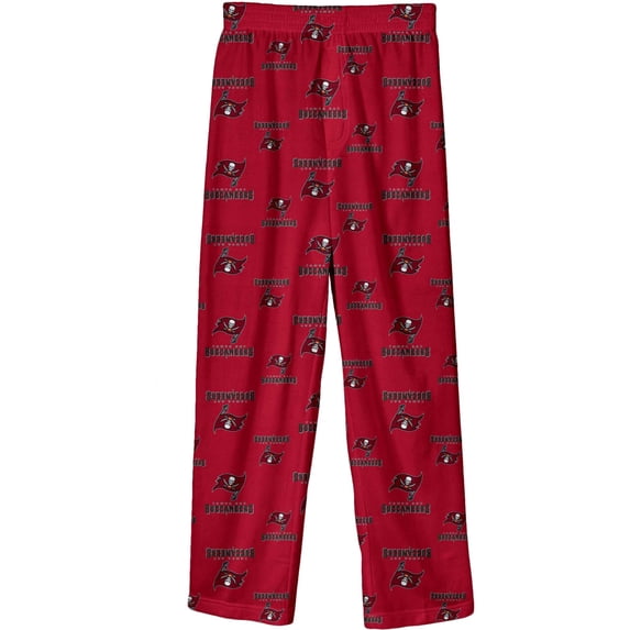 Youth Outerstuff Red Tampa Bay Buccaneers Printed Pajama Pants