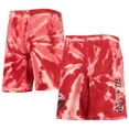 thumbnail image 1 of Youth Red Toronto Raptors Santa Monica Tie-Dye Shorts, 1 of 3