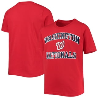 Men's Washington Nationals Nike White Americana Flag T-Shirt