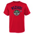 thumbnail image 1 of Youth Red Washington Wizards Star Wars The Child T-Shirt, 1 of 1