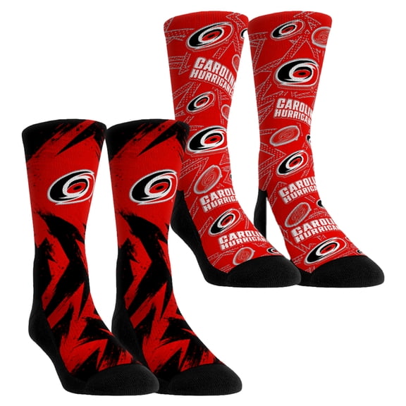 Youth Rock Em Socks Carolina Hurricanes Game Day Two-Pack Crew Socks