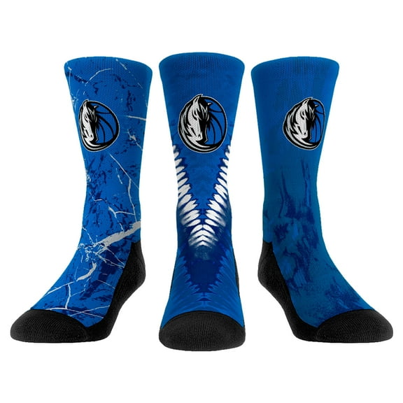 Youth Rock Em Socks Dallas Mavericks Three-Pack Crew Socks Set