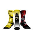 thumbnail image 1 of Youth Rock Em Socks Darth Vader & Stormtrooper Gold Utah Jazz Three-Pack Star Wars Crew Socks Set, 1 of 4