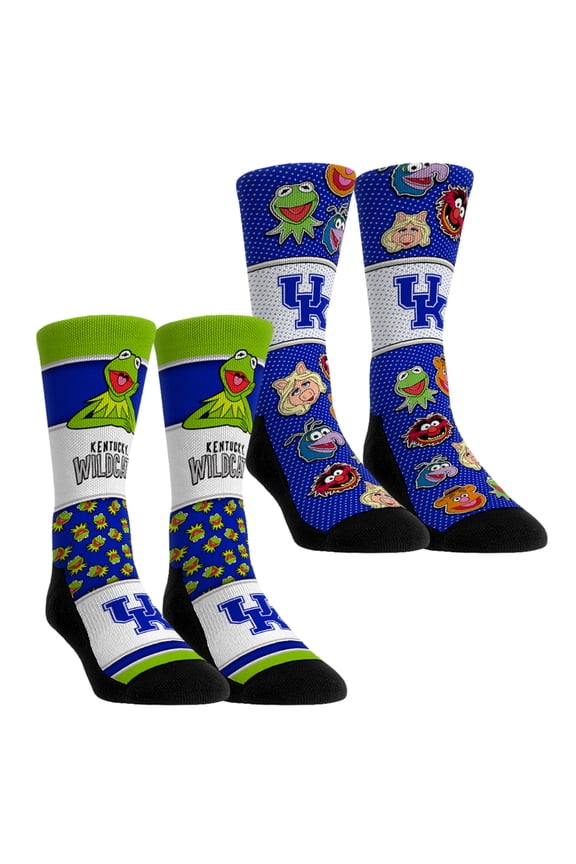 Youth Rock Em Socks Kentucky Wildcats Muppets 2-Pack Crew Socks Set