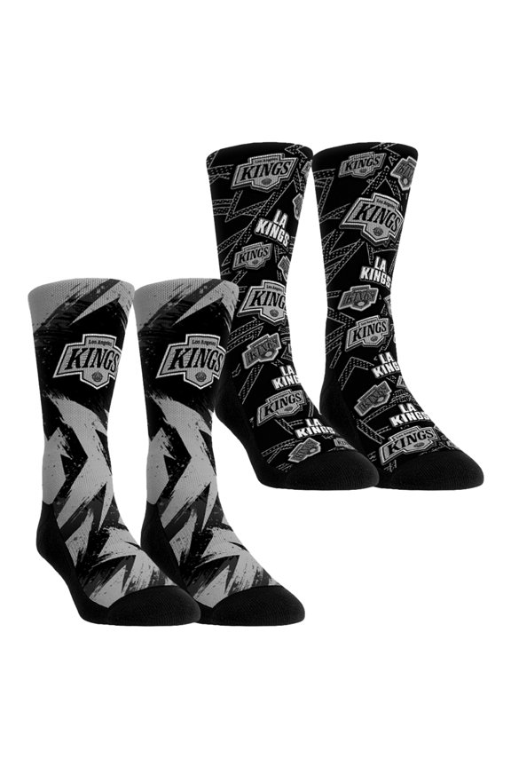 Youth Rock Em Socks Los Angeles Kings Game Day Two-Pack Crew Socks