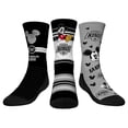 thumbnail image 1 of Youth Rock Em Socks Mickey Mouse Black Los Angeles Kings Three-Pack Crew Socks Set, 1 of 4