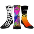 thumbnail image 1 of Youth Rock Em Socks Navy Seattle Seahawks Team Vibes Three-Pack Crew Socks Set, 1 of 4