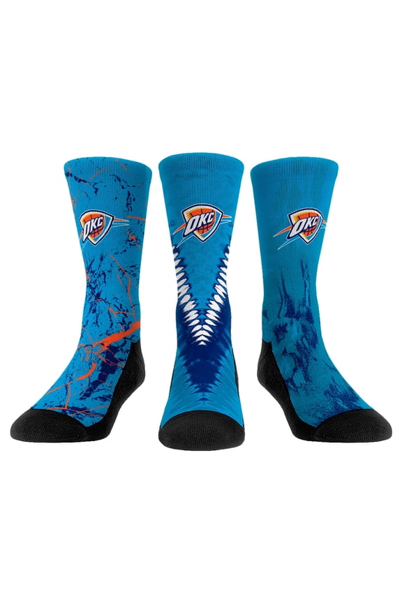 Youth Rock Em Socks Oklahoma City Thunder Three-Pack Crew Socks Set