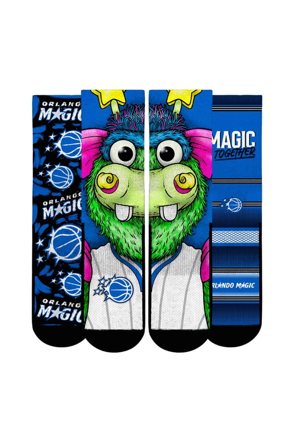 Youth Rock Em Socks Orlando Magic Fan Favorites Three-Pack Crew Socks Set