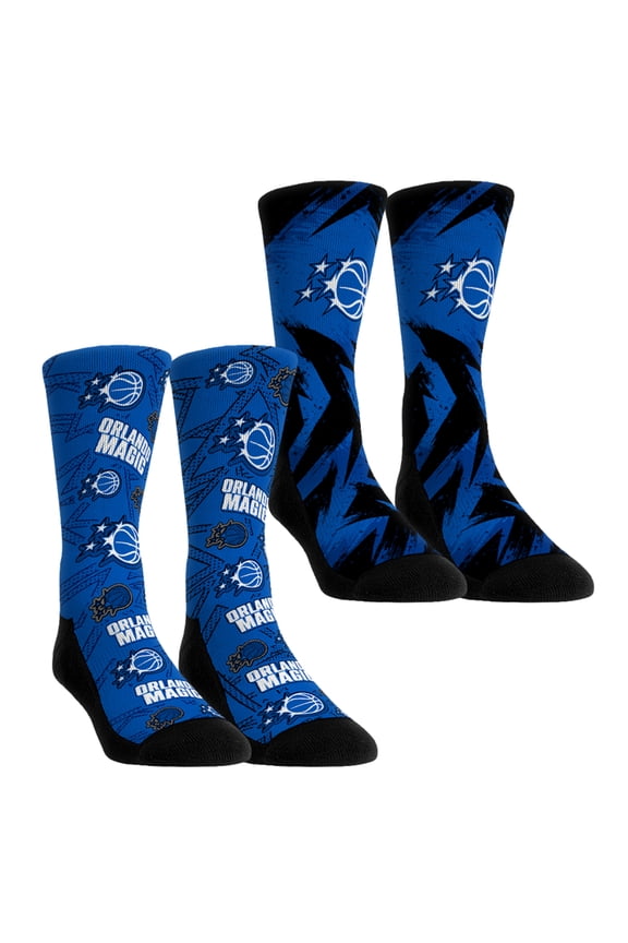 Youth Rock Em Socks Orlando Magic Game Day 2-Pack Crew Socks