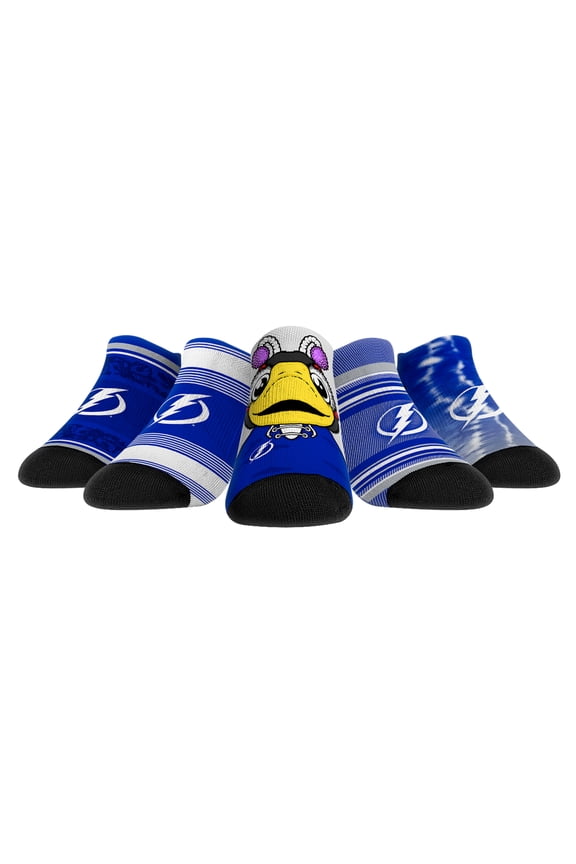 Youth Rock Em Socks  Tampa Bay Lightning Super Fan Five-Pack Low-Cut Socks Set