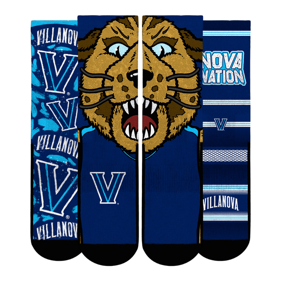 Youth Rock Em Socks Villanova Wildcats Fan Favorite Three-Pack Crew Sock Set