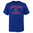 thumbnail image 1 of Youth Royal Chicago Cubs Heart & Soul T-Shirt, 1 of 1