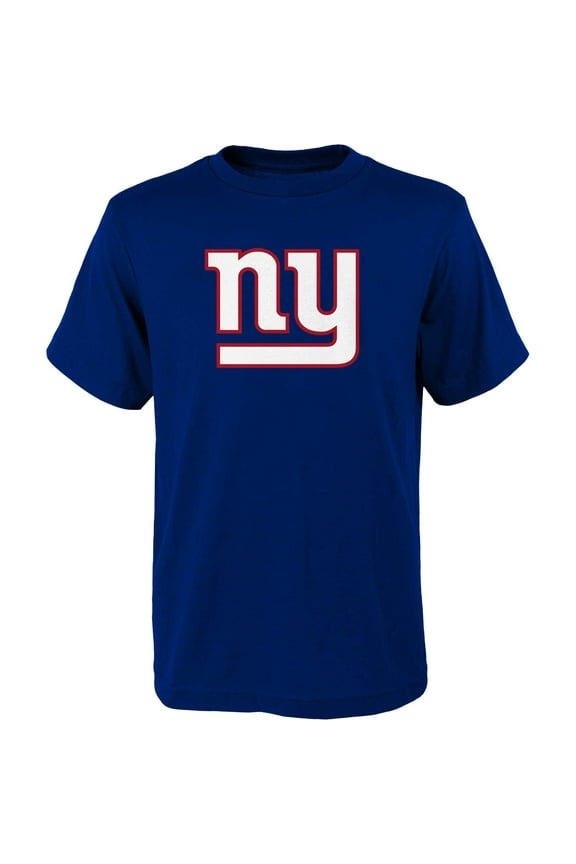Youth Outerstuff Royal New York Giants Primary Logo T-Shirt