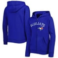 thumbnail image 1 of Youth Royal Toronto Blue Jays Wordmark Full-Zip Fleece Hoodie, 1 of 4