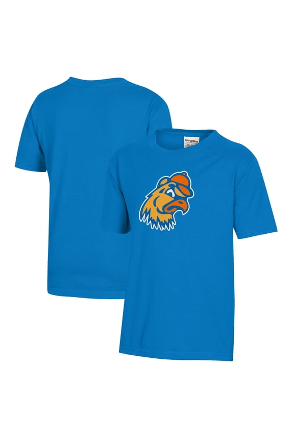 Youth Royal Trinity Bantams Logo Comfort Wash T-Shirt