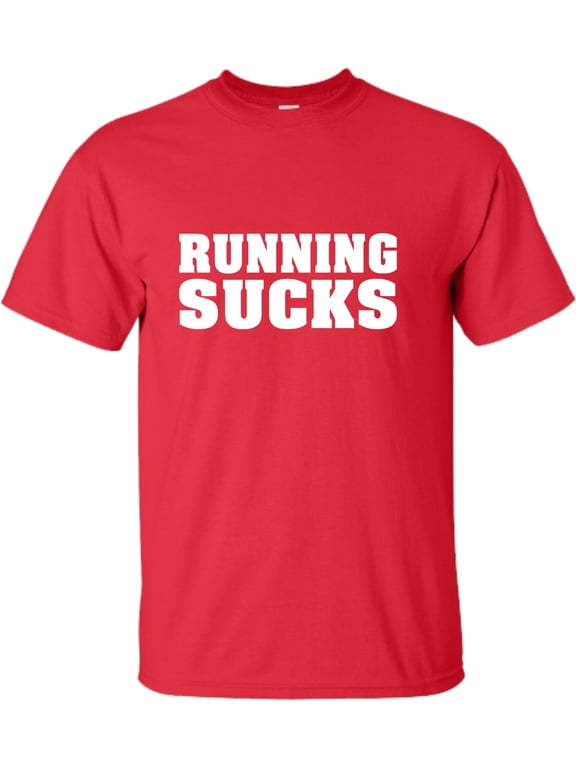 Youth Running Sucks Funny Work Out Gym T-Shirt
