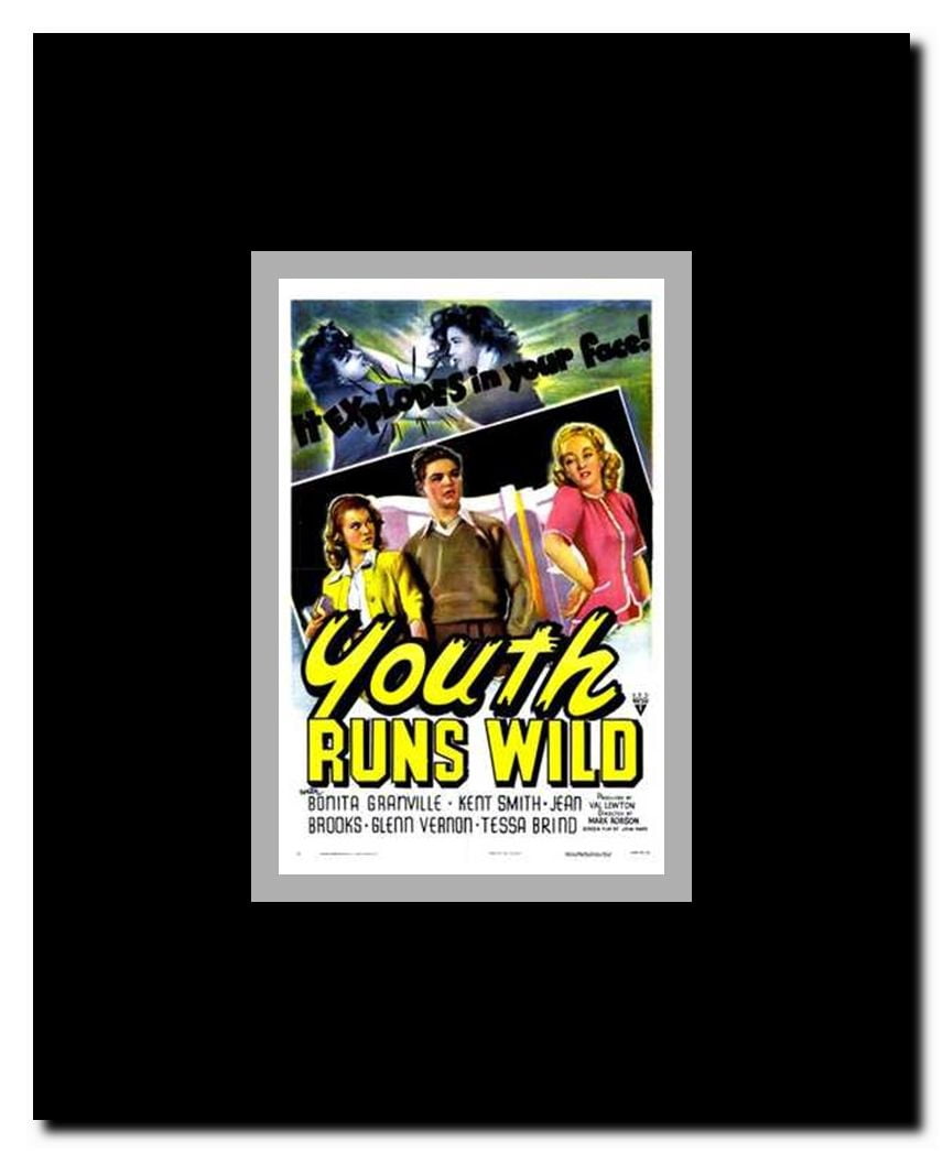 Youth Runs Wild Framed Movie Poster