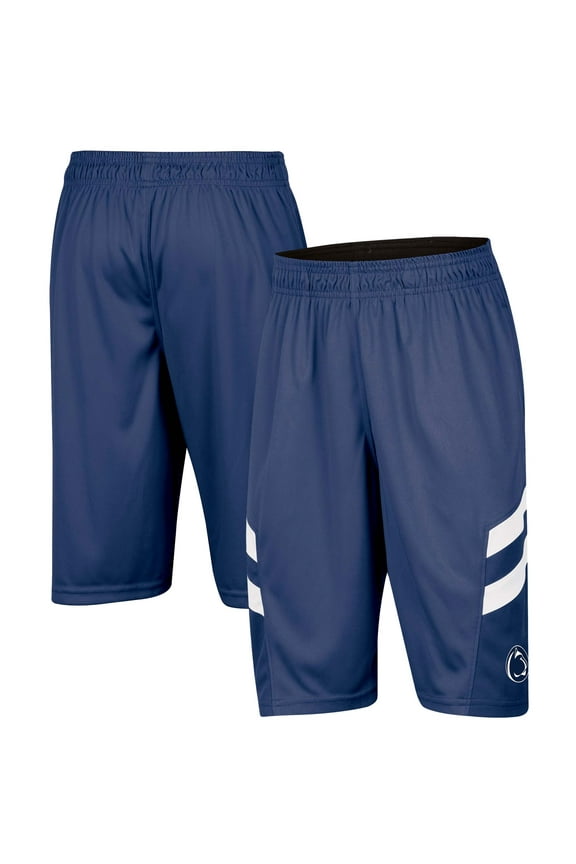 Youth Russell Navy Penn State Nittany Lions Logo Training Shorts