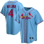 Youth Saint_Louis_Cardinals #4 Yadier Molina Fans Apparel Baseball Jersey_s Home&Away Player Shirt Baseball Team Sport Shirt S-XL